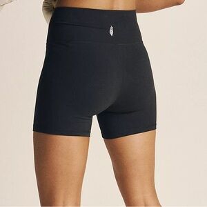 Women's Black High-Waisted Shorts